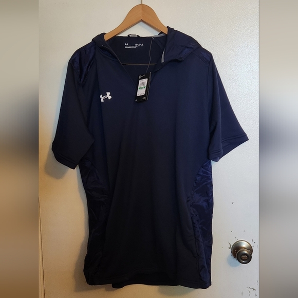 Under Armour Men's Navy Shirt - Picture 5 of 7